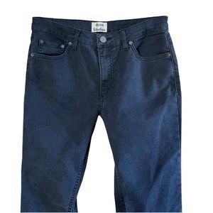 Grey Skinny Acne Studio Jeans with Brushed Denim